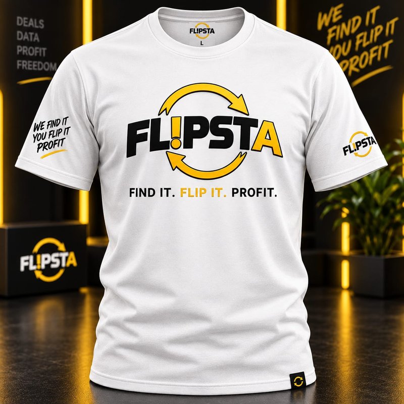 Flipsta T-Shirt — White